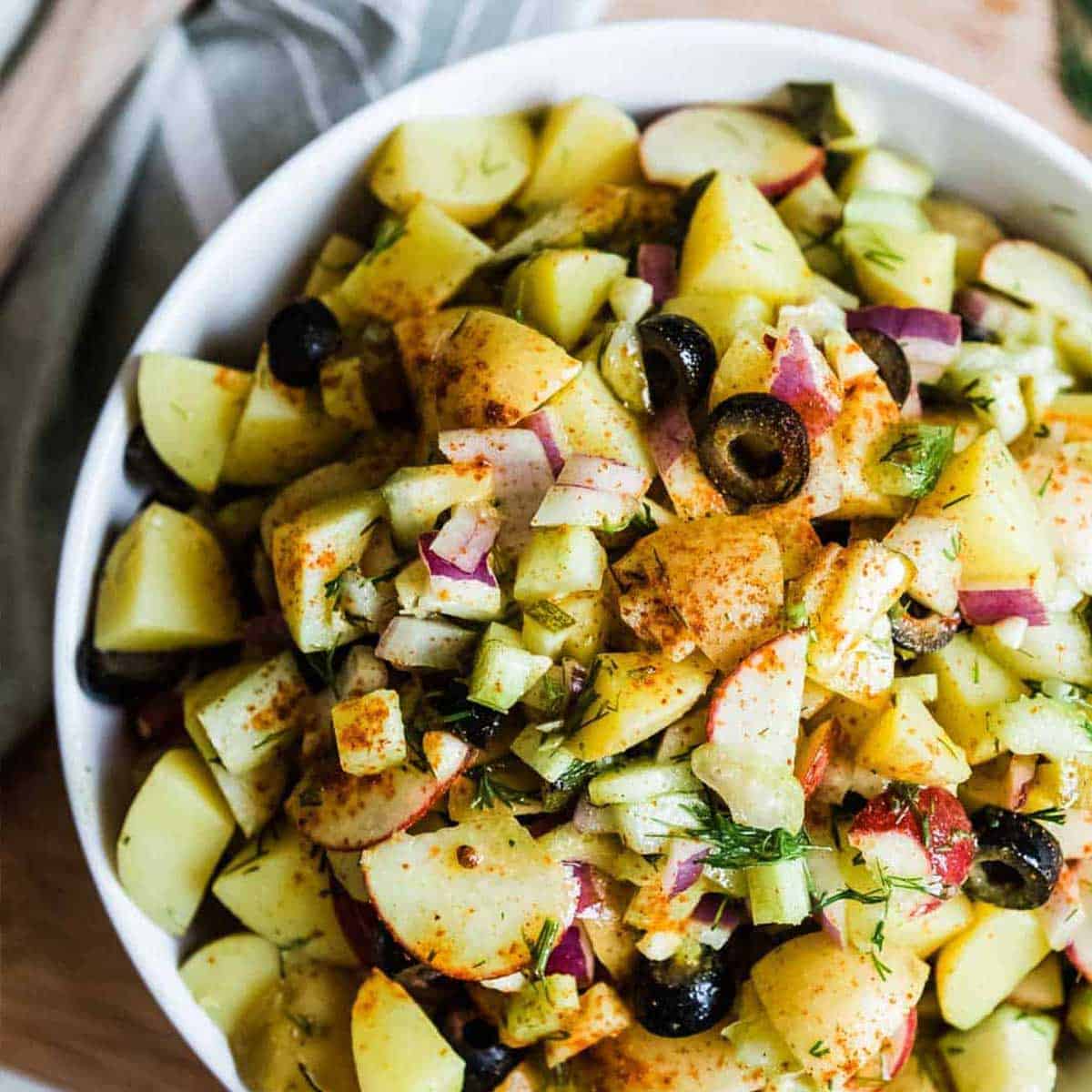 vegan potato salad