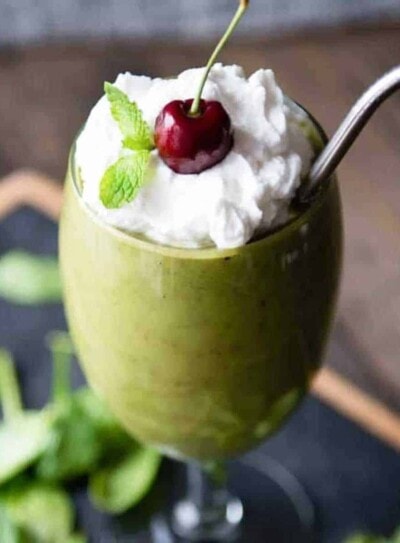 vegan shamrock shake recipe