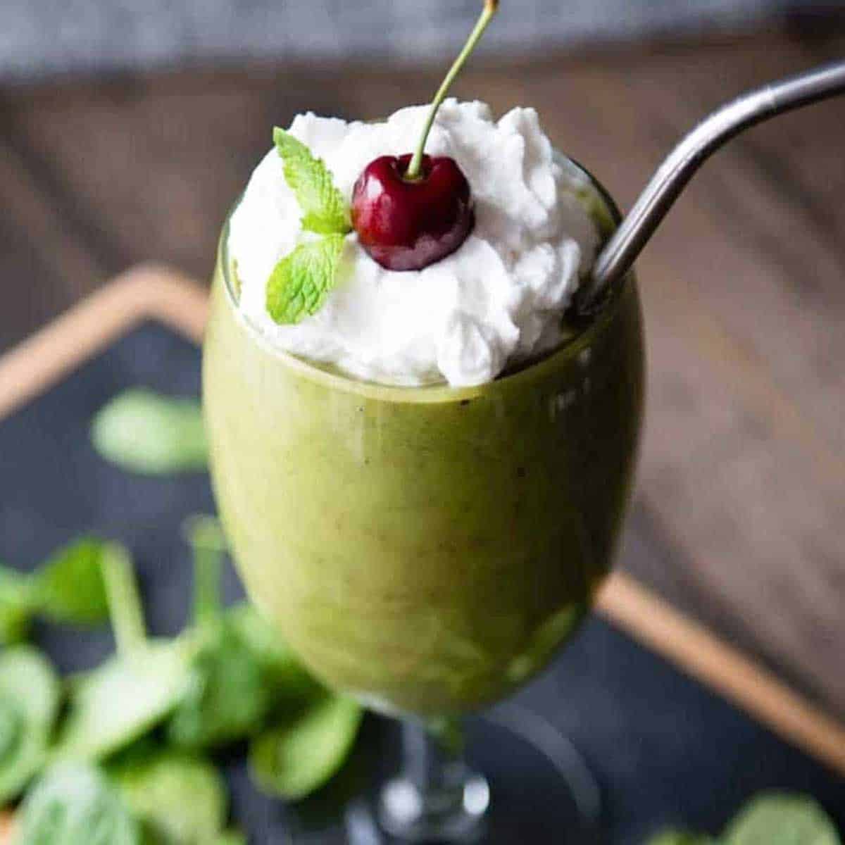 vegan shamrock shake recipe